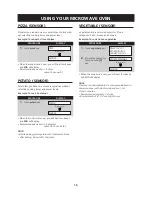 Preview for 16 page of Siemens HF36V305 Use And Care Manual