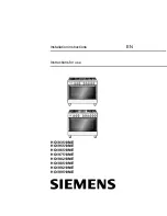 Siemens HG193510ME Installation Instructions Manual preview