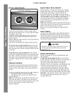 Preview for 14 page of Siemens HG2415UC, HG2416UC, HG2515UC, HG2516UC Use And Care Manual