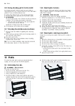 Предварительный просмотр 20 страницы Siemens HG2M30E50M User Manual And Installation Instructions