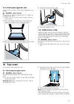 Предварительный просмотр 23 страницы Siemens HG2M30E50M User Manual And Installation Instructions