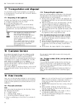 Предварительный просмотр 26 страницы Siemens HG2M30E50M User Manual And Installation Instructions