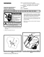 Preview for 2 page of Siemens HG61234 Installation Instructions