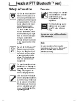 Preview for 3 page of Siemens HHB 505 Manual