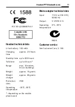 Preview for 12 page of Siemens HHB-700 Manual