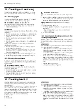 Предварительный просмотр 16 страницы Siemens HI257JYB0M User Manual And Installation Instructions