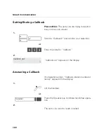 Предварительный просмотр 122 страницы Siemens Hicom 150 E Office User Manual