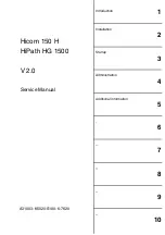 Предварительный просмотр 3 страницы Siemens hicom 150 H optiset E standard Service Manual