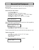 Preview for 17 page of Siemens Hicom 150 optiset E standard User Manual