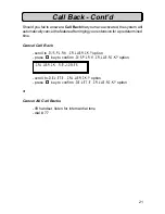 Preview for 21 page of Siemens Hicom 150 optiset E standard User Manual