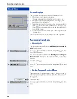 Предварительный просмотр 14 страницы Siemens HiPath 3000 V3.0 or later Gigaset M1 Professional Operating Instructions Manual