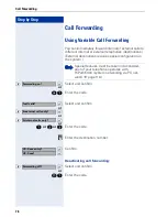 Предварительный просмотр 76 страницы Siemens HiPath 3000 V3.0 or later Gigaset M1 Professional Operating Instructions Manual