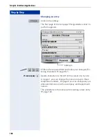 Предварительный просмотр 128 страницы Siemens HiPath 3000 V3.0 or later Gigaset M1 Professional Operating Instructions Manual