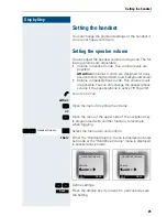 Предварительный просмотр 35 страницы Siemens HiPath 3000 V3.0 or later Gigaset M1 Professional Operating Manual