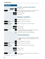 Предварительный просмотр 40 страницы Siemens HiPath 3000 V3.0 or later Gigaset M1 Professional Operating Manual