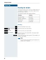 Предварительный просмотр 50 страницы Siemens HiPath 3000 V3.0 or later Gigaset M1 Professional Operating Manual