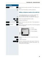 Предварительный просмотр 59 страницы Siemens HiPath 3000 V3.0 or later Gigaset M1 Professional Operating Manual