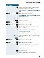 Предварительный просмотр 79 страницы Siemens HiPath 3000 V3.0 or later Gigaset M1 Professional Operating Manual