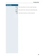 Предварительный просмотр 99 страницы Siemens HiPath 3000 V3.0 or later Gigaset M1 Professional Operating Manual