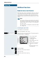 Предварительный просмотр 114 страницы Siemens HiPath 3000 V3.0 or later Gigaset M1 Professional Operating Manual