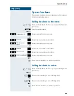 Предварительный просмотр 133 страницы Siemens HiPath 3000 V3.0 or later Gigaset M1 Professional Operating Manual