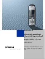 Siemens HiPath 4000 Operating Manual предпросмотр