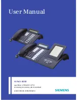 Preview for 1 page of Siemens HiPath 8000 optiPoint 410 User Manual