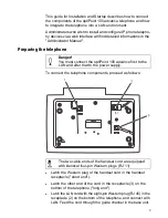 Preview for 3 page of Siemens HiPath optiPoint 100 advance Installation And Startup