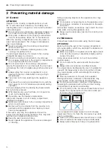 Предварительный просмотр 6 страницы Siemens HM633GB.1 User Manual And Installation Instructions