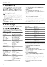 Предварительный просмотр 20 страницы Siemens HM633GB.1 User Manual And Installation Instructions