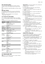 Preview for 19 page of Siemens HM656GN.6B User Manual And Installation Instructions