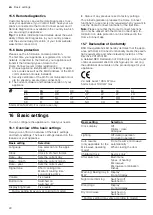 Preview for 22 page of Siemens HM656GN.6B User Manual And Installation Instructions