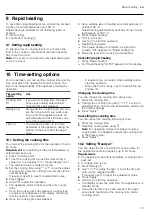 Preview for 15 page of Siemens HM976GM.1B User Manual And Installation Instructions