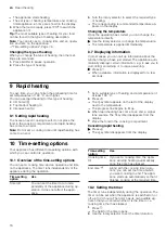 Preview for 16 page of Siemens HN878G4.6 User Manual And Installation Instructions