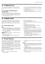 Preview for 27 page of Siemens HN878G4.6 User Manual And Installation Instructions