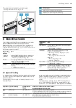 Preview for 11 page of Siemens HN978GM.1 User Manual And Installation Instructions