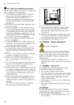 Preview for 54 page of Siemens HN978GM.1 User Manual And Installation Instructions