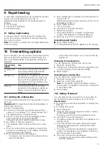 Preview for 17 page of Siemens HN978GQ 1B Series User Manual And Installation Instructions