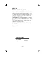 Предварительный просмотр 3 страницы Siemens HP34W510J Instruction Manual