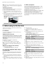 Preview for 10 page of Siemens HR538AB 1 Series User Manual And Installation Instructions