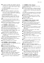 Preview for 3 page of Siemens HR876G8.6A User Manual And Installation Instructions