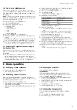 Предварительный просмотр 13 страницы Siemens HR976GM.1 User'S Manual & Installation Instructions