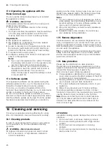 Предварительный просмотр 26 страницы Siemens HR976GM 1B Series User Manual And Installation Instructions