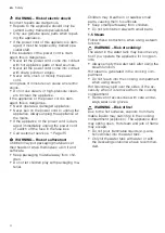 Предварительный просмотр 4 страницы Siemens HS736G1.1 User Manual And Installation Instructions