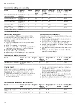 Предварительный просмотр 42 страницы Siemens HS736G1 2 Series User Manual And Installation Instructions