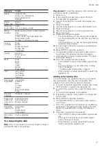 Preview for 21 page of Siemens HS836GP.0 User Manual And Installation Instructions