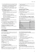 Предварительный просмотр 21 страницы Siemens HS858GX.6B User Manual And Installation Instructions