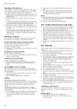 Предварительный просмотр 40 страницы Siemens HS858GX.6B User Manual And Installation Instructions