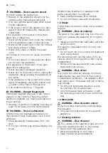 Preview for 4 page of Siemens HS858KX 6 Series User Manual And Installation Instructions