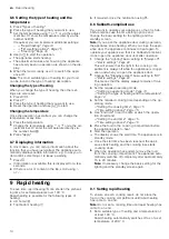 Предварительный просмотр 14 страницы Siemens HS936GA 1 Series User Manual And Installation Instructions